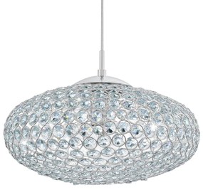 Eglo 95286 - Lustra de cristal CLEMENTE 1xE27/60W/230V