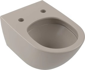 Vas WC suspendat Villeroy&Boch Antao TwistFlush Rimless cu finisaj bej-mat Almond CeramicPlus