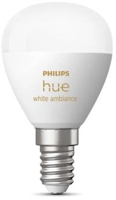 Bec LED dimabil Philips Hue WHITE AMBIANCE P45 E14/5,1W/230V 2200-6500K