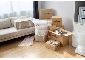 Cutie de depozitare pentru haine din material textil cu vacuum 42x40x25 cm Life – Compactor