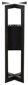 Aplica de perete LED design modern Belle negru