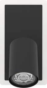 Eglo 901634 - Aplică spot de perete RIMBOCCHI LED/7W/230V, neagră