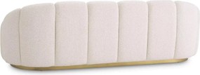 Canapea fixa design elegant LUX Inger, Boucle cream