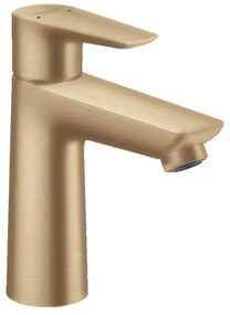 Baterie lavoar cu ventil click clack, Hansgrohe, Talis E 110, bronz periat