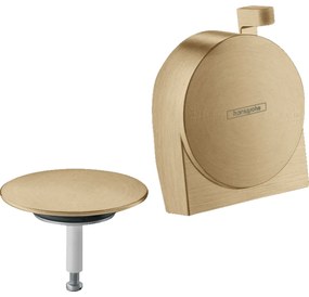 Capac ventil cada cu alimentare preaplin culoare bronz periat Hansgrohe Exafill S 58117140 Bronz periat