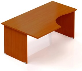 Masa ergonomica Visio 160 x 100 cm, stanga, cires