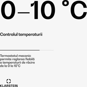 Klarstein Audrey Evo minifrigider, 90 l, design retro, silențios, compact, disponibil în 3 culori.