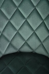 Scaun K450 velvet verde