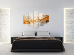 Tablou - Textura aurie (150x105 cm)