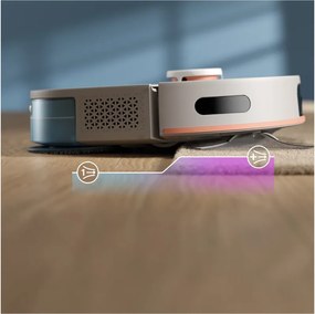 Aspirator robot și mop Philips XU5100/20, 4800 mAh, 10000 Pa, WiFi, navigare LDS, EPA 10, Curățare uscată / umedă, Bej