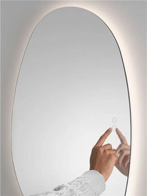 Oglinda cu iluminat LED pentru baie IP44 LORIN 60x85cm