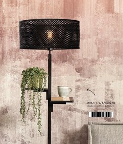 Lampadar eco din bambus cu polita Java bl/50x22, bl