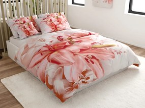 Lenjerie de pat din bumbac 3D LILYVIA, gri Dimensiune lenjerie de pat: 70 x 90 cm | 140 x 200 cm