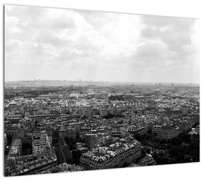 Tablou - Acoperișuri clădirilor din Paris (70x50 cm)
