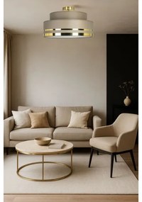 Plafonieră TAMI 1xE27/60W/230V maro/auriu