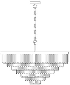 Candelabru Revero Maytoni E14, Crom, MOD085PL-16CH, Germania