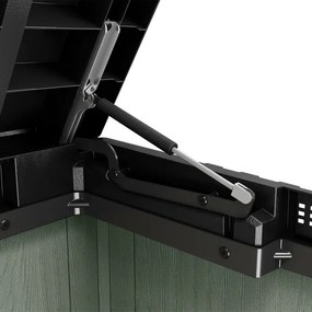 Keter cutie de depozitare pentru grădină SIO Darwin 1150 l, verde