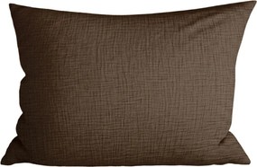 Husa de perna muselina MUSSARI 50x70 cm, maro inchis