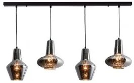 Suspensie vintage 4 becuri E27 17151 Zambelis