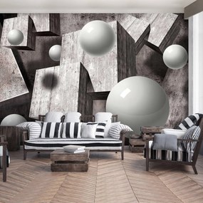 Fototapet - 3D mingi (254x184 cm)