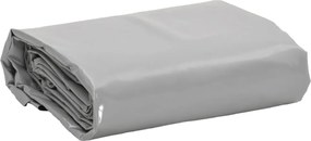 vidaXL Prelată, gri, 4x7 m, 650 g/m²
