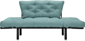 Canapea Extensibilă 2 locuri SUNNY, pentru terasă, 155x70x85 cm, Menta-Enjoy