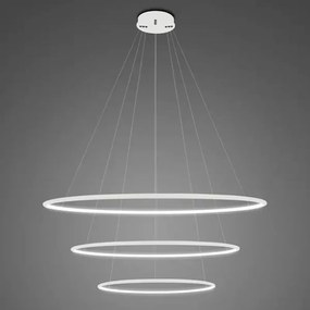 Altavola Design Ledowe Okręgi lampă suspendată 3x68 W alb LA075/P_80_in_4k_white_dimm