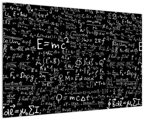 Tablou - Matematică (90x60 cm)