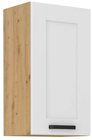 Zondo Dulap superior Lesana 2 (alb + stejar artisan) 40 G-72 1F . 1063958