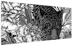 Tablou - Grădină exotică (120x50 cm)