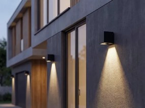 Kanlux 28997-LED Aplica solară de perete REKA LED/6W/230V 3000/4000/6500K IP65 antracit