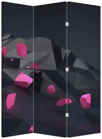 Paravan - 3D abstracție (126x170 cm)