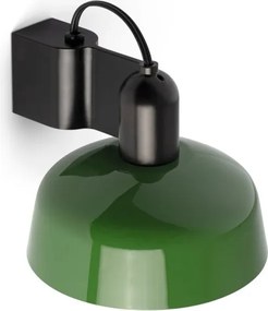 Aplica de perete metal TATAWIN negru, verde