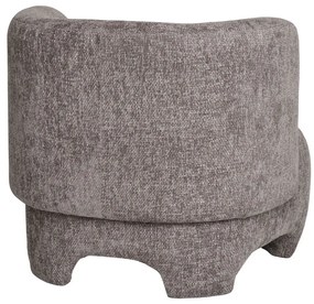 Fotoliu Nazare, tesatura bej cu picioare negre