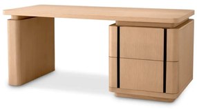 Birou design LUX Modesto, Natural oak