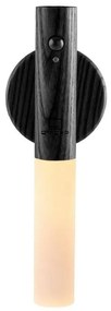 Aplică de perete neagră LED cu USB Baton – Gingko
