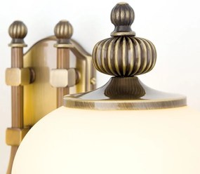Aplica de perete stil clasic Nostalgie 2L alama antique/champagne