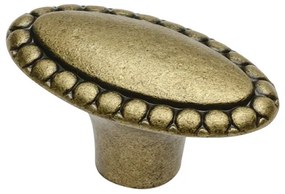Buton model WP1148, finisaj antic auriu