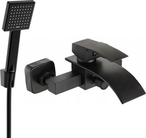 Mexen Aries R45 baterie de cadă cu set de duș, negru - 74483R45-70