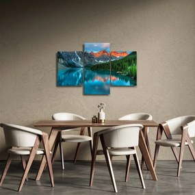 Tablou - Lac turcoaz (90x60 cm)