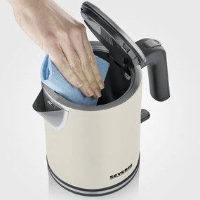 Severin WK 9577 - Fierbător electric rapid, 1 l, 2400 W/230 V, bej