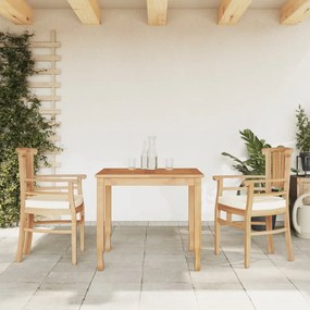 3155761 vidaXL Set mobilier pentru grădină, 3 piese, lemn masiv de tec