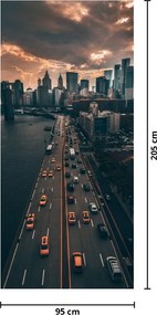 Fototapet pentru ușă - Manhattan (95x205cm)