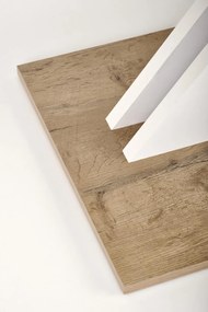 Masa extensibila Xarelto L130-175 cm stejar lancelot/alb