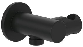 Villeroy & Boch TVC000462000K5 - Suport pentru duș cu racord, negru mat