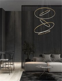 Lustra LED XXL dimabila design circular NUDOS D-120cm