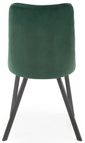 Scaun de bucaterie Nyx, verde/negru