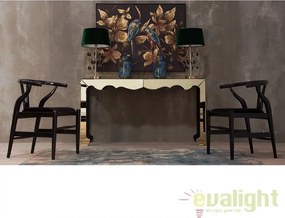 Consola art deco design lux placata cu sticla, Chaussy 23323 VH
