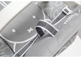 Pernă de scaun pentru copii gri Miffy – Roba