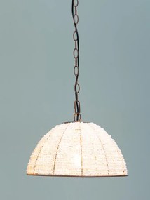 Lustra din metal si scoica de mare, "Reef"